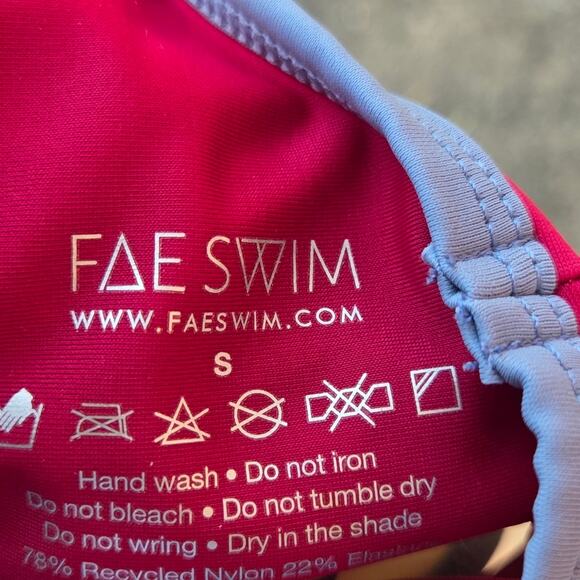 FAE Swim Malu top and Zeila Bikini bottoms in 'Trio' Size Small Medium 2017 - Picture 12 of 12